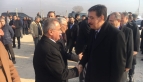 BELEDİYE BAŞKANIMIZ MEHMET BOYRAZ TEMEL ATMA TÖRENİNE KATILDI