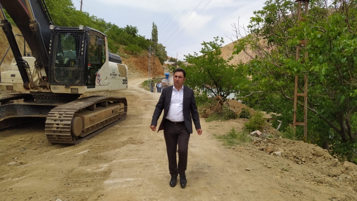 BAŞKANIMIZ ERHAN CENGİZ YOL ÇALIŞMALARIMIZ BAŞLADI